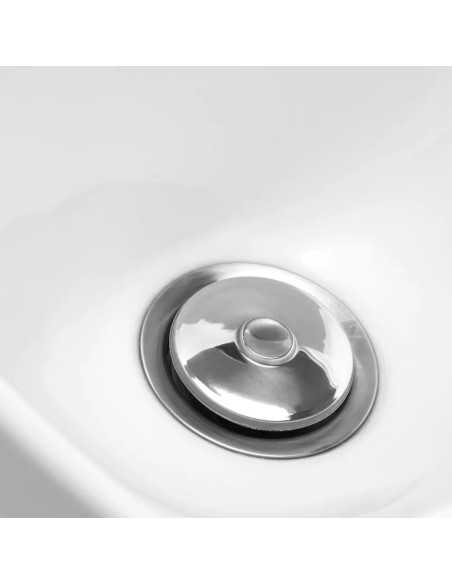 Shampoo de cabelo Bac A Porto preto e bege 