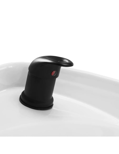 Shampoing capillaire bac a porto en noir et beige 