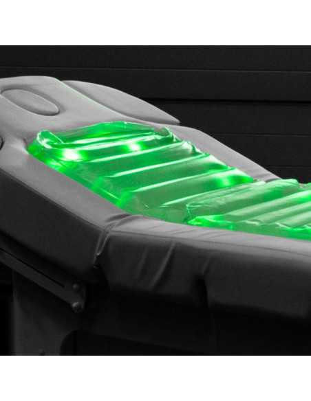Aqua spa chromotherapy massage table with 4 motors
