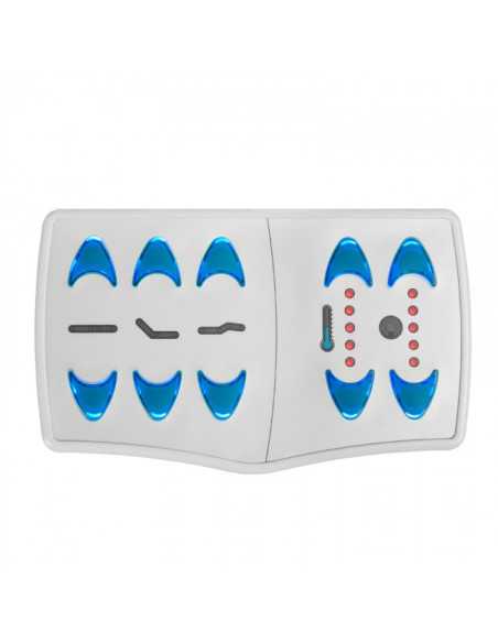 Aqua spa chromotherapy massage table with 4 motors