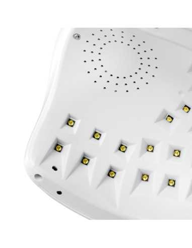 Lampa UV LED OCHO NAILS X13 65W plus biała z lustrzanym dnem 