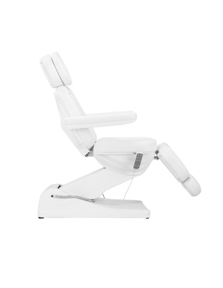 Elektryczny fotel kosmetyczny SILLON Luxury 3 silniki biły 