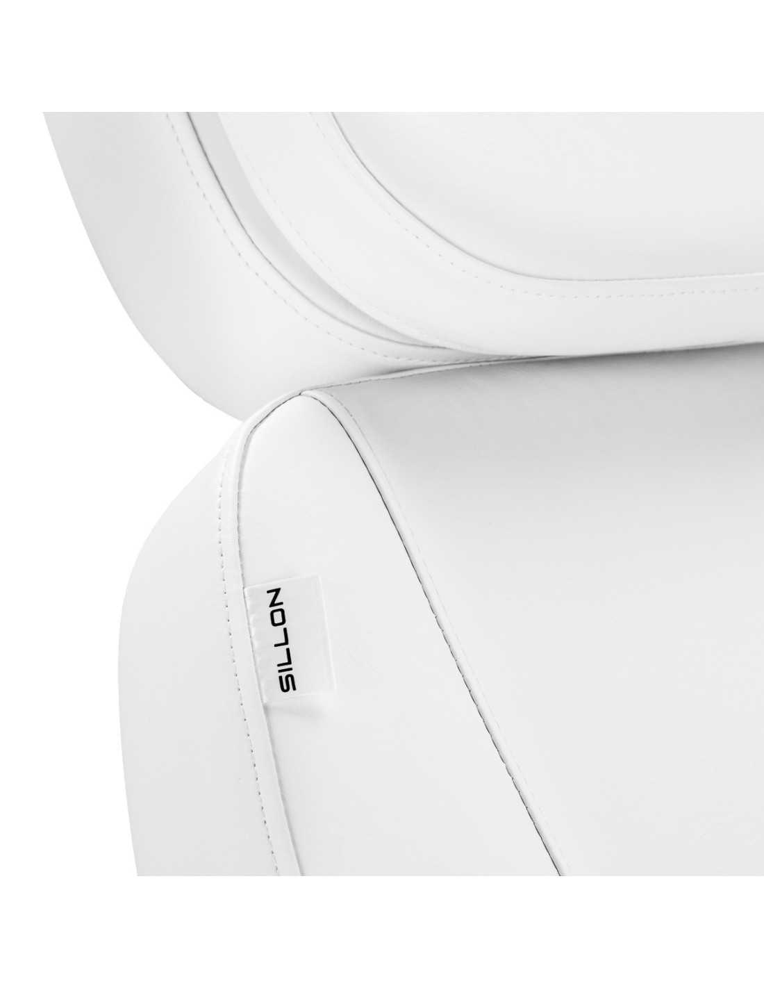 Elektryczny fotel kosmetyczny SILLON Luxury 3 silniki biły 