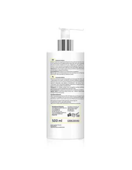 Apis CERAMIDE REPAIR Łagodna-emulsja voor mycia twarzy z ceramidami en beta-glukanem 500 ml 