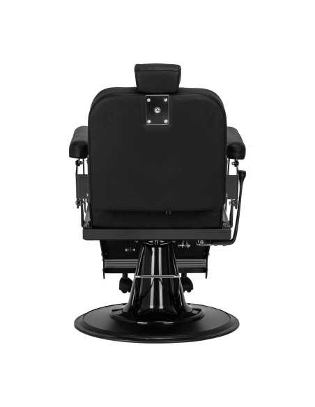 Sillón de barbero profesional Eleganzo negro Extra