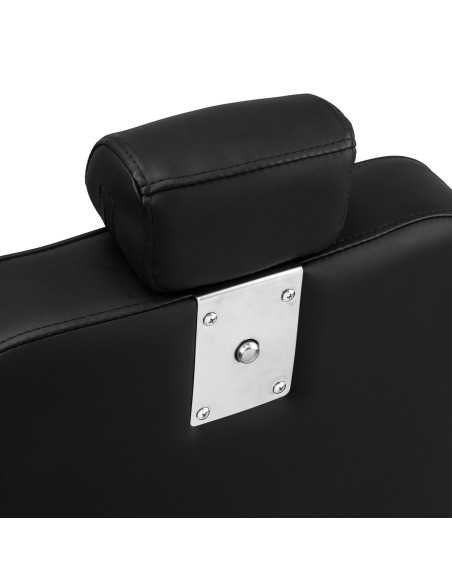 Sillón de barbero profesional Eleganzo negro Extra