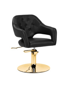 Fauteuil de coiffure Prestigio Noir & Or 