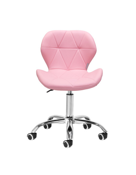 Cosmetische kruk Elegancia roze 