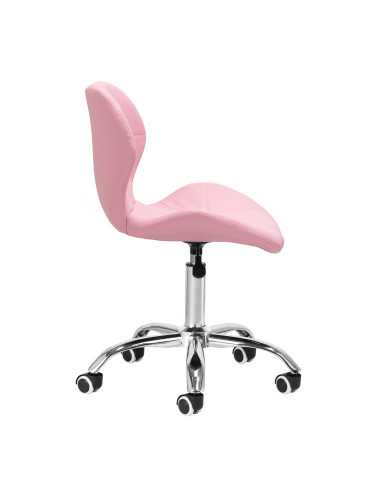 Cosmetische kruk Elegancia roze 