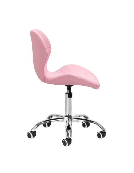 Cosmetische kruk Elegancia roze 