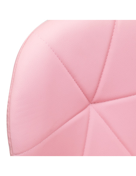 Cosmetische kruk Elegancia roze 