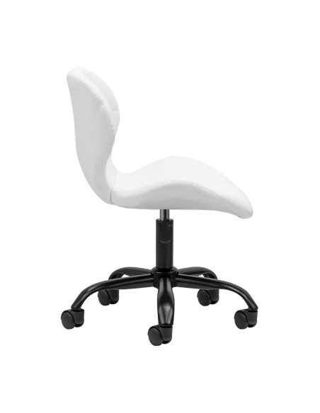 Kosmetikhocker Elegancia in Weiß 