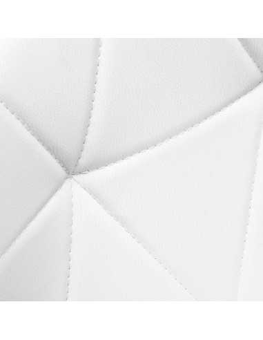 Elegancia witte cosmetische kruk 