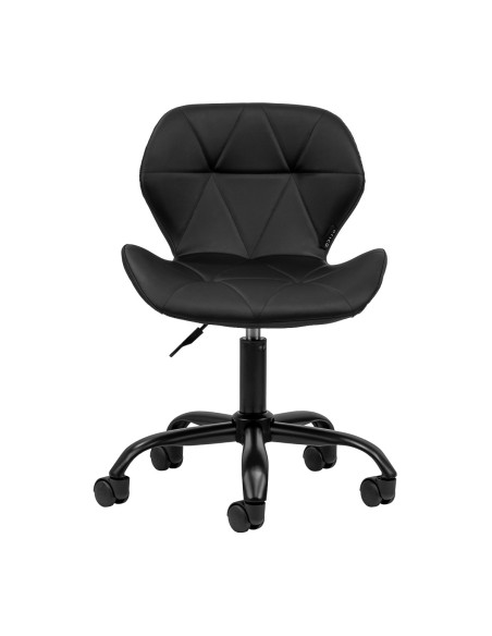 Elegancia zwarte cosmetische kruk 