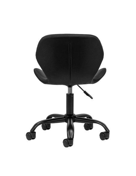 Elegancia zwarte cosmetische kruk 