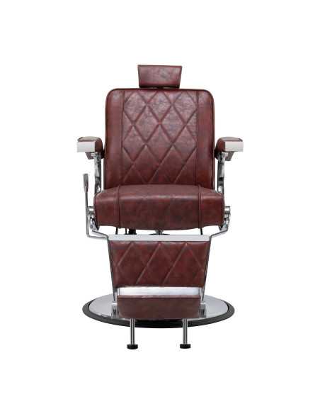 Cadeira de Barbeiro LuxeMaster Bordeau 880 vista de frente