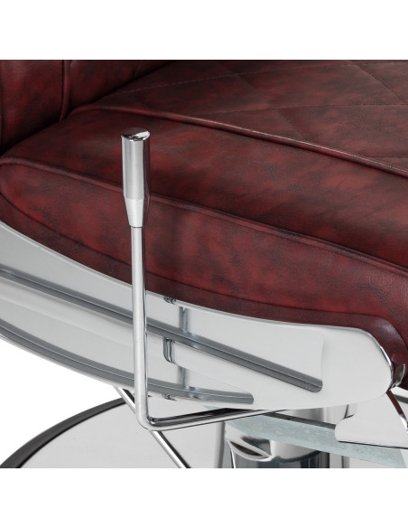 LuxeMaster Bordeaux 880 Barber Chair with Tilt Lever View