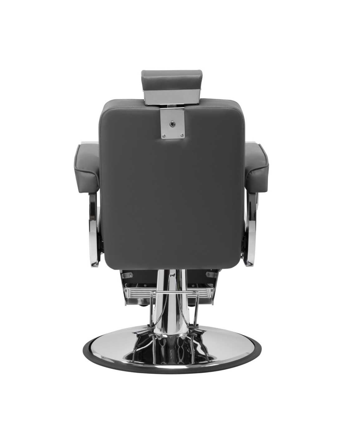 Diamond Steel Grey Barber chair – Modern Design & Professional Ergonomics 