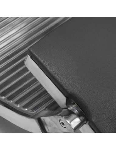 Silla de barbero de acero gris diamante: diseño moderno y ergonomía profesional