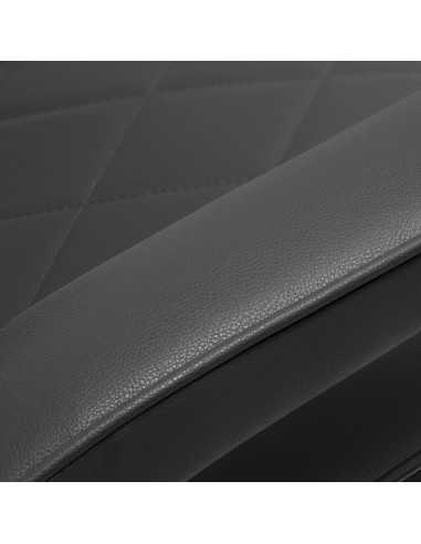 Silla de barbero de acero gris diamante: diseño moderno y ergonomía profesional