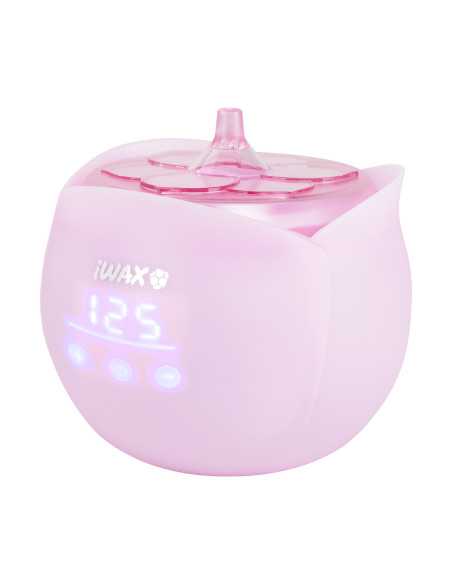 Aquecedor de cera iWax Flower Rose 40W 450ml vista de perfil