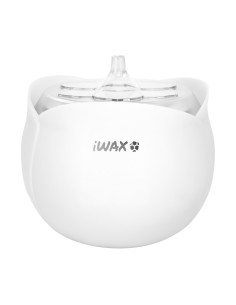 iWax Flower White Wax Warmer Side View 2
