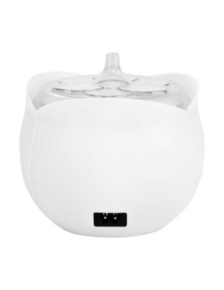 iWax Flower White Wax Warmer Rear View