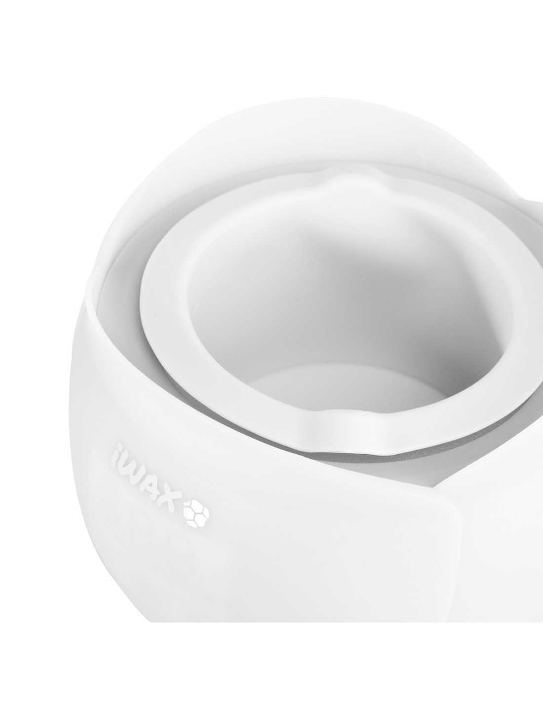 Aquecedor de cera iWax Flower Branco, vista interna 1