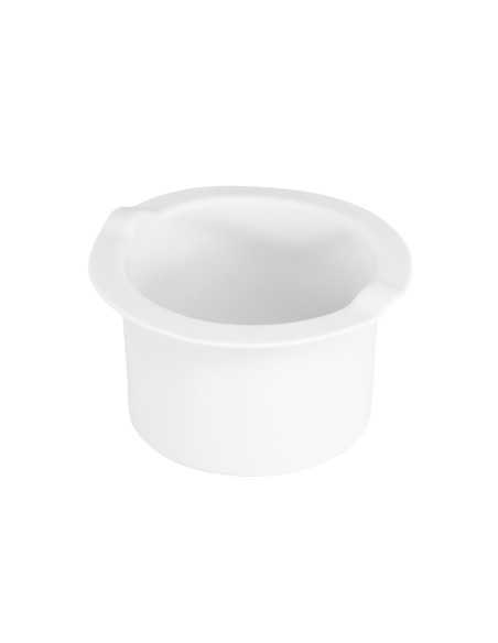 iWax Flower White Wax Warmer view of wax container
