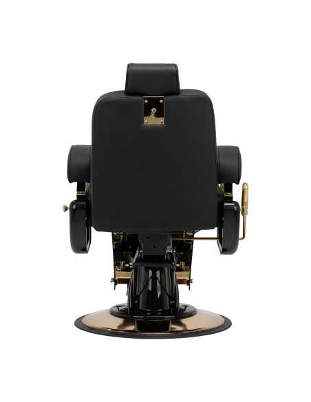 Fauteuil de Barbier Majestic Gold noir  vue arrière