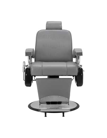Fauteuil de Barbier Majestic silver gris vue de face