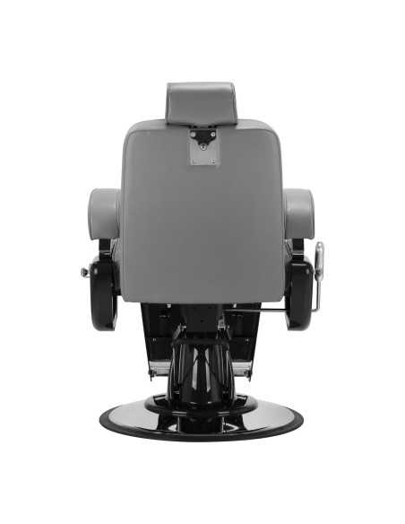 Fauteuil de Barbier Majestic silver gris vue de derrière