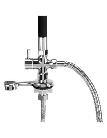 kit spa para lavatório de cabeleireiro com misturadora zoom