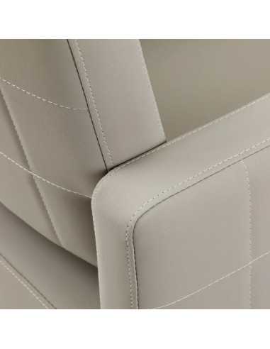 Fauteuil ankara gris beige