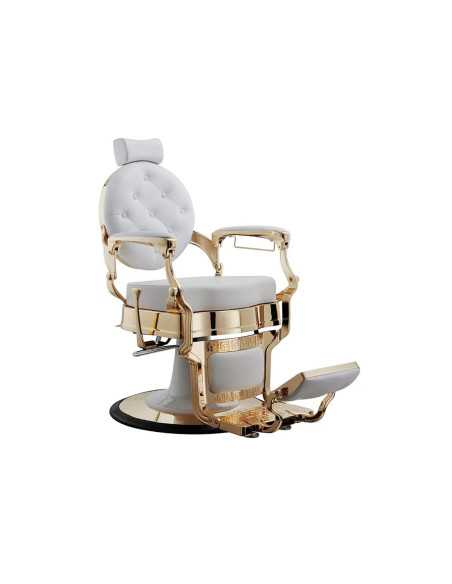 Florence Barber Chair Gold Bench profielaanzicht 2