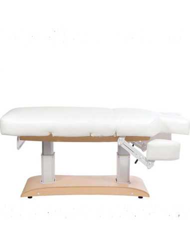 Lit SPA 4 moteurs Ginevra Bois clair : confort et design innovant pour centres de bien-être