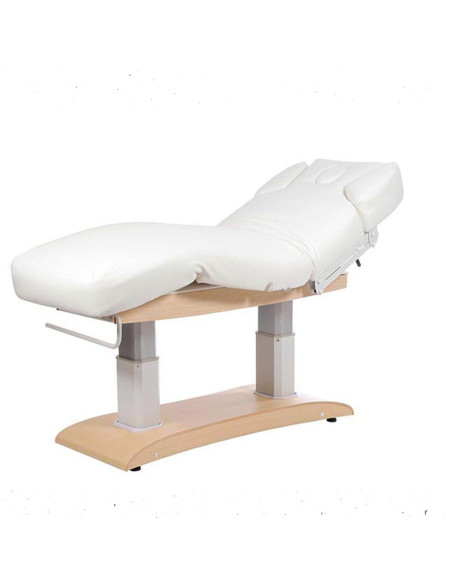 SPA-Bett mit 4 Motoren Ginevra Helles Holz