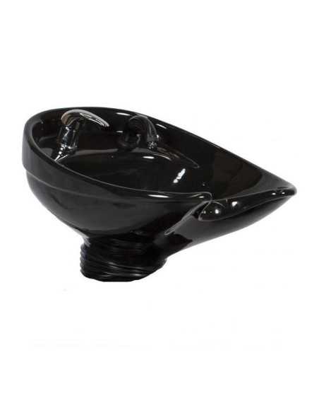 Black ceramic shampoo basin v2