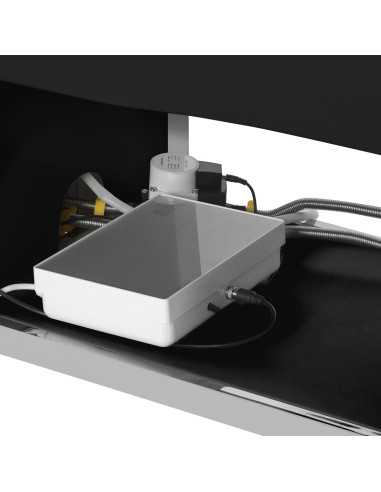 Head Spa Professional Anion Relax Pro Wasunit Bed met ionische stoom Zoom Block View