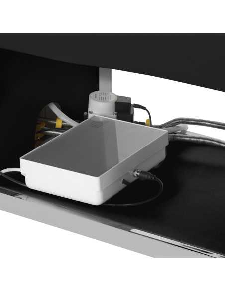 Head Spa Professional Anion Relax Pro Shampoo unit Bed with Ionic Steam Zoom Block View