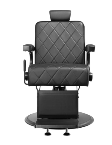 Fauteuil Barbier “Lecce Nero Totale” – Full Black & Puissance Pro 