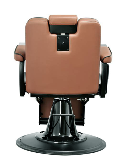 Brauner Vintage Lecce Friseurstuhl
