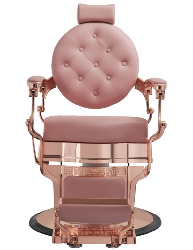 Silla de barbero rosa Florence