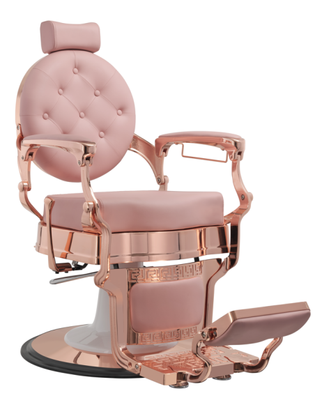 Florence Pink Barber Chair - Professionele elegantie en comfort