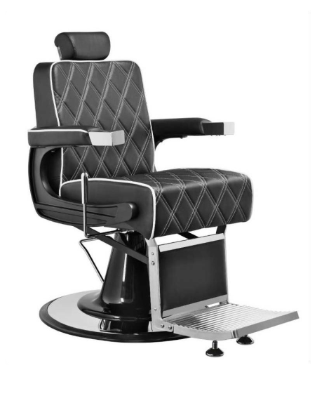 Chaise de barbier vintage Lecce Noir