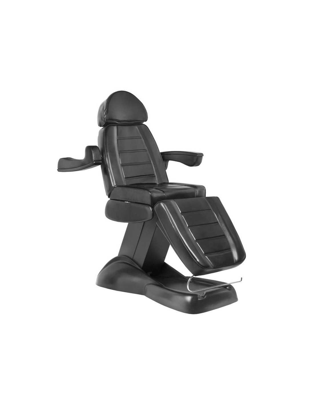  Silla de tatuaje eléctrica negra de lujo.