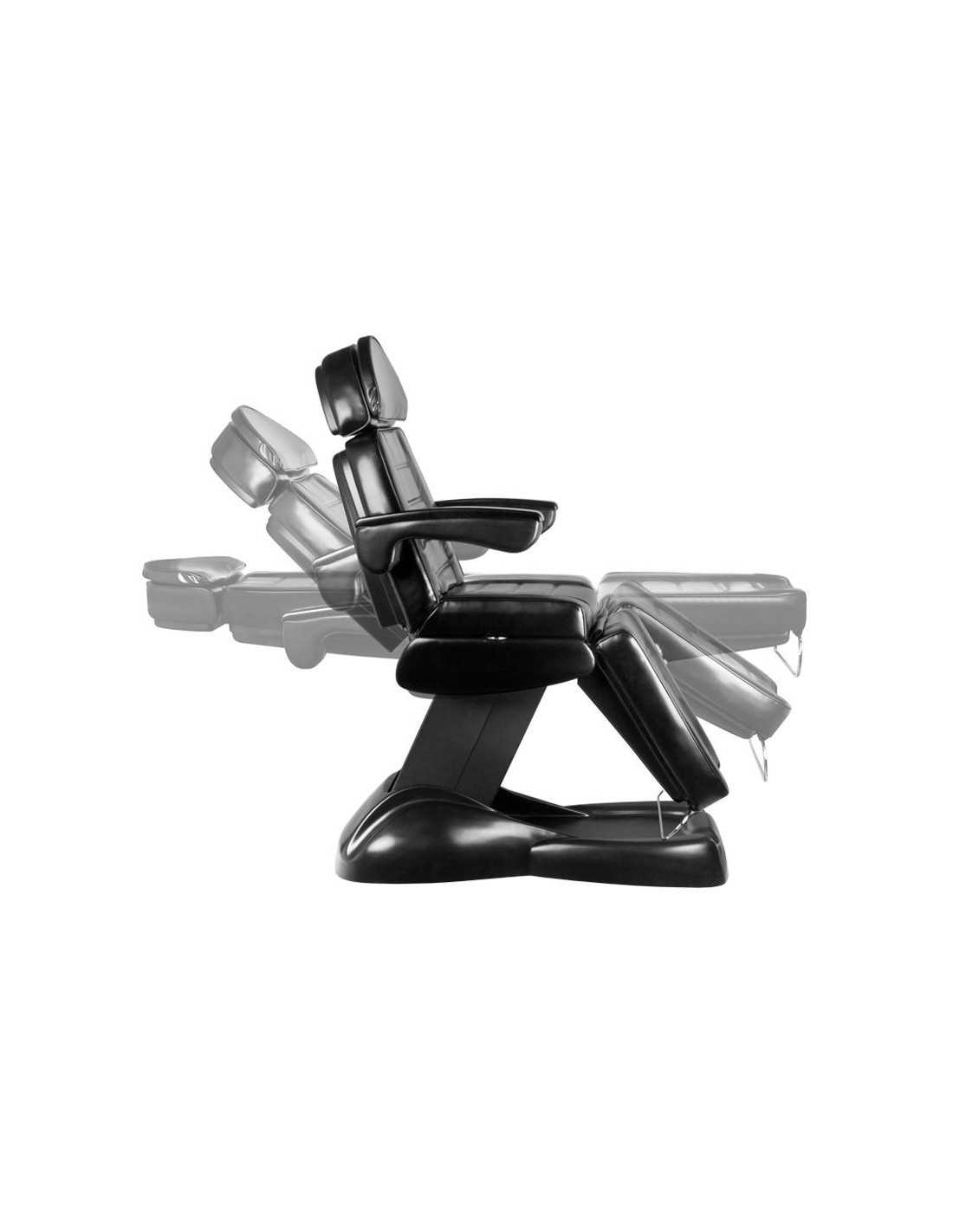 Silla de tatuaje eléctrica negra de lujo.