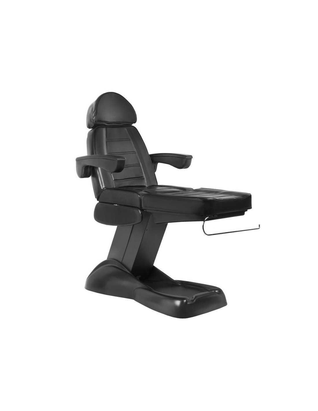  Silla de tatuaje eléctrica negra de lujo.
