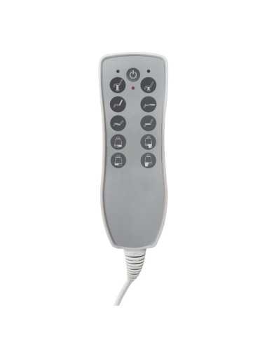 Electric Pedicure Chair Rotating 5 Motors White Pro