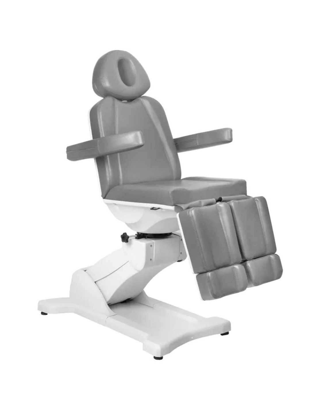 Electric Pedicure Chair Rotating 5 Motors White Pro